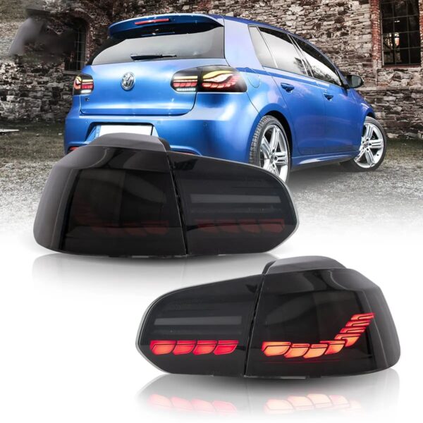 OLED Tail Lights For 2010 - 2014 Volkswagen Golf 6 MK6 VW - Image 6