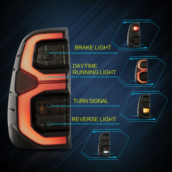 Toyota Hilux Tail Lights 2015 - 2024 - Image 6