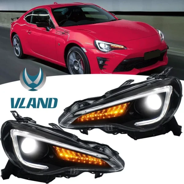 Headlights For Toyota 86 / Subaru BRZ 2012 - 2020