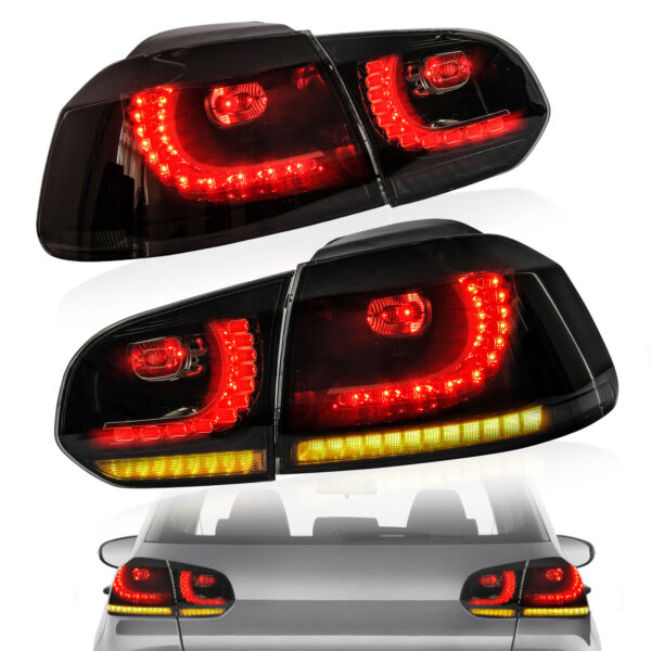 LED Tail Lights for VW GOLF 6 MK6 2010 - 2013 - Image 7