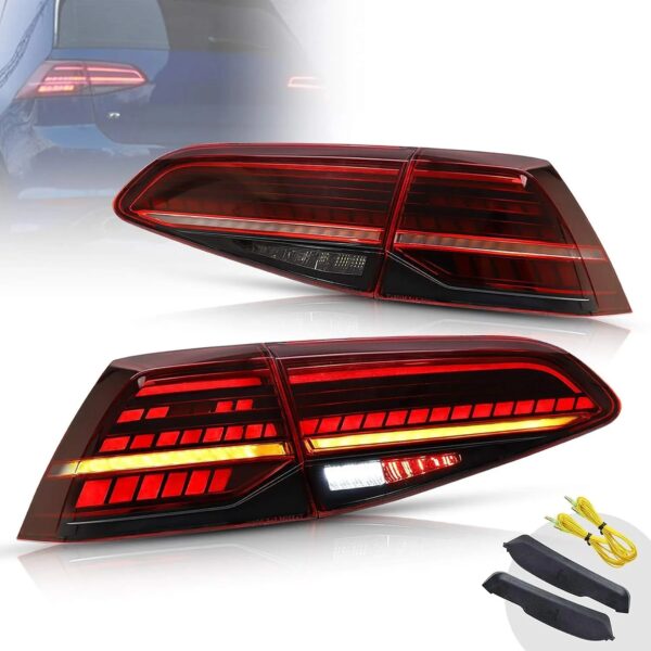 Tail Lights For Volkswagen vw Golf MK 7 7.5 2014 - 2021