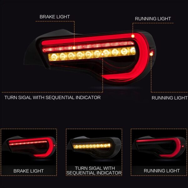 Toyota 86 / Subaru BRZ tail lights 2012 - 2020 - Image 6