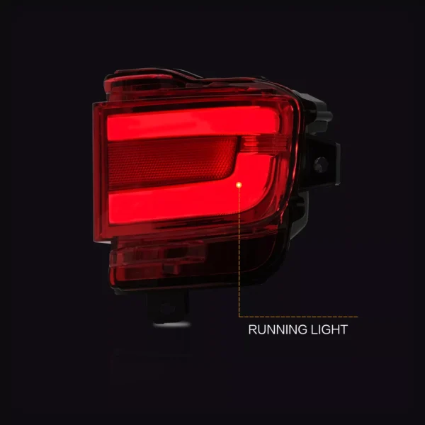 Rear Bumper Lights For Toyota Land Cruiser 2016 - 2021 - Image 4