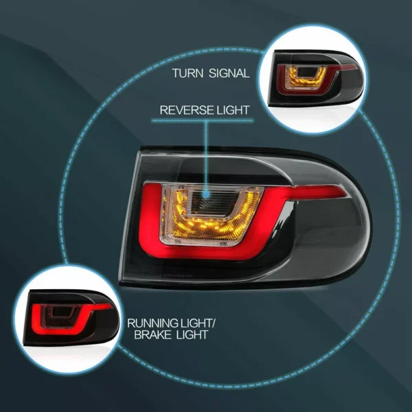 Tail Lights Clear For Toyota FJ Cruiser 2007 - 2020 - Image 5
