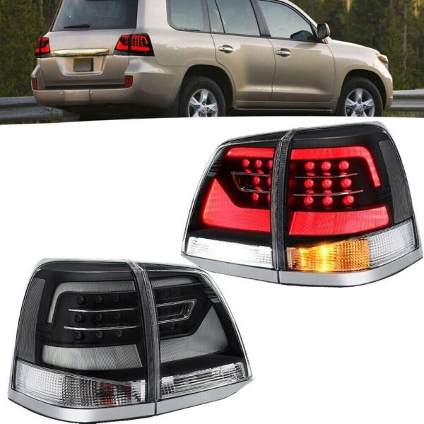 Toyota Land Cruiser LC200 Tail Lights 2008 - 2015 - Image 4