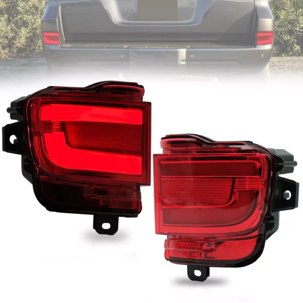 Rear Bumper Lights For Toyota Land Cruiser 2016 - 2021 - Image 2