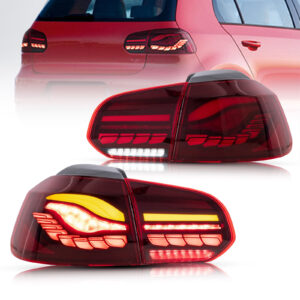 OLED Tail Lights For 2010 - 2014 Volkswagen Golf 6 MK6 VW