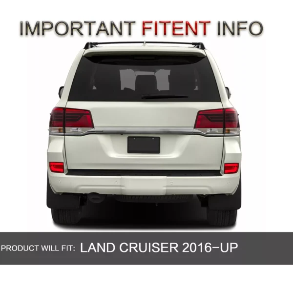 Rear Bumper Lights For Toyota Land Cruiser 2016 - 2021 - Image 8