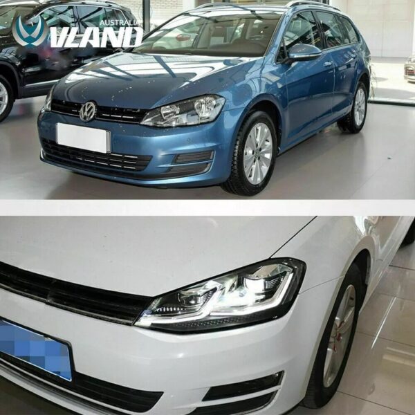 Headlights For 2014-2017 VW Golf 7 MK7 - Image 12