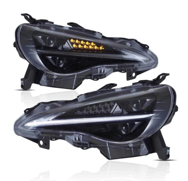 Headlights For Toyota 86 Subaru BRZ 2012 - 2021 Blue DRL Startup Animation - Image 2