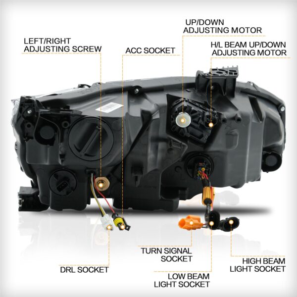 Headlights For Honda Civic 2016-2021 - Image 2