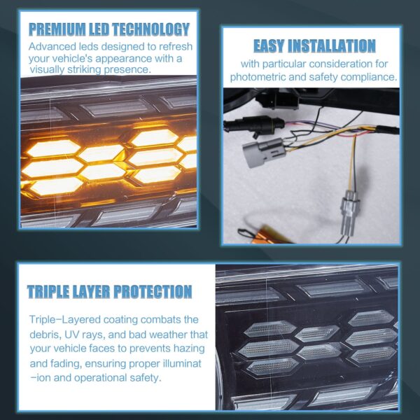 Headlights For Toyota FJ CRUISER 2007 - 2020 - Image 6