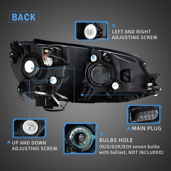 Headlights For 2014-2017 VW Golf 7 MK7 - Image 10