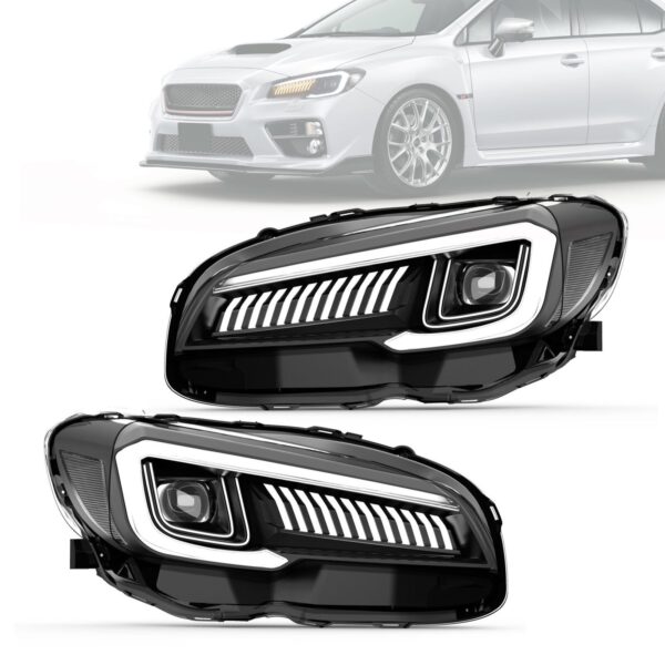 Headlights Subaru WRX 2015 - 2021 - Image 4