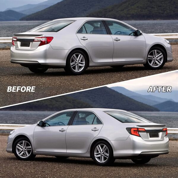 Smoked Tail Lights For Toyota Camry 2012-2014 - Image 8