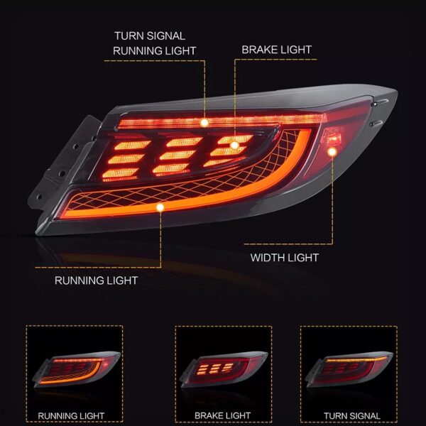 Tail lights For 2022-2024 Toyota GR86 Subaru BRZ - Image 11