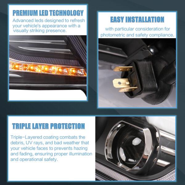 Headlights For 2007 - 2020 Toyota FJ Cruiser - Image 14