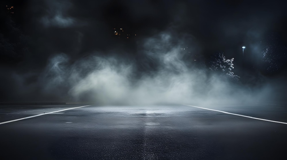 smoke-fog-asphalt-black-defocuse