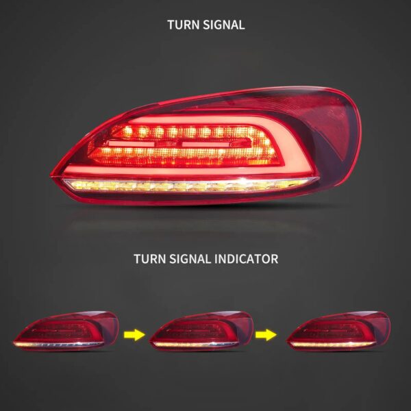 Tail Lights for VW Scirocco MK3 2009-2014 - Image 5