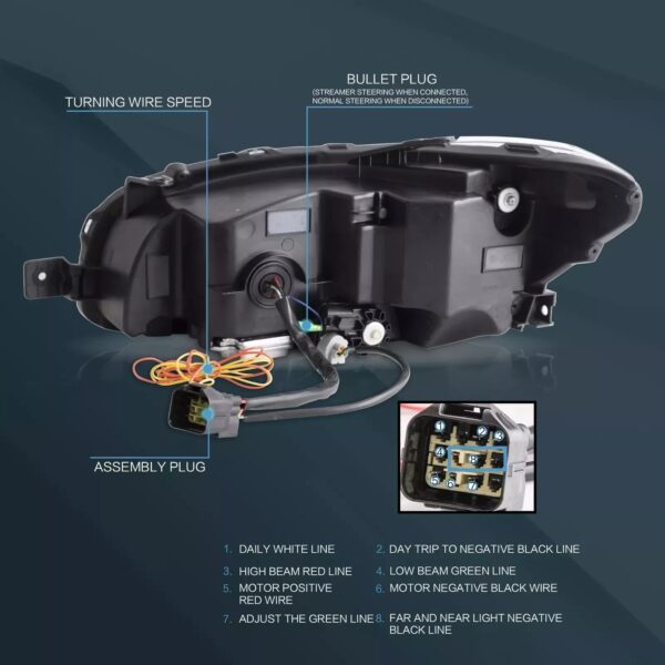 Headlights For Subaru WRX 2015-21 - Image 6