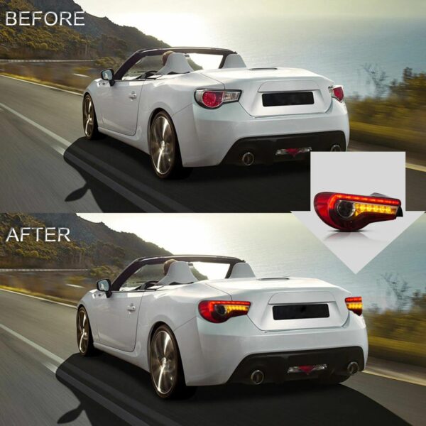 Tail Lights For 2013 - 2020 Toyota 86 & SUBARU BRZ W/Sequential - Image 2