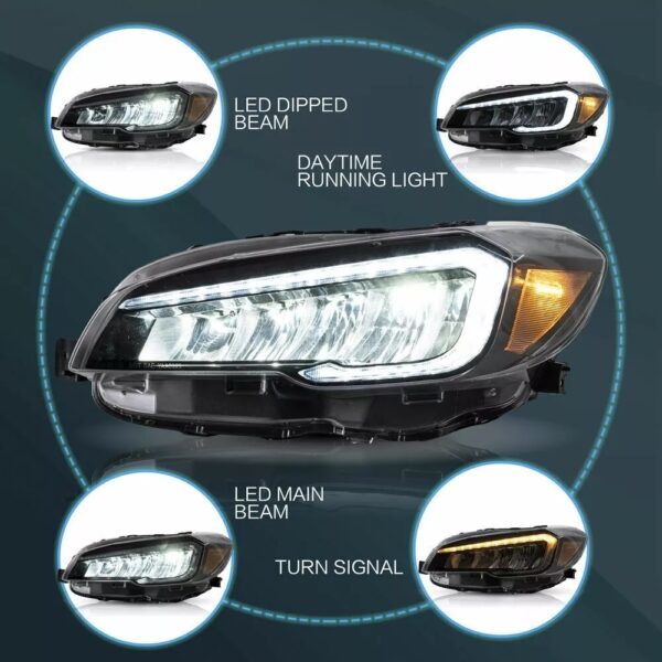 Headlights For Subaru WRX 2015-21 - Image 14