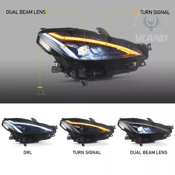 Headlights For 2022-23 Toyota GR86 / Subaru BRZ - Image 7