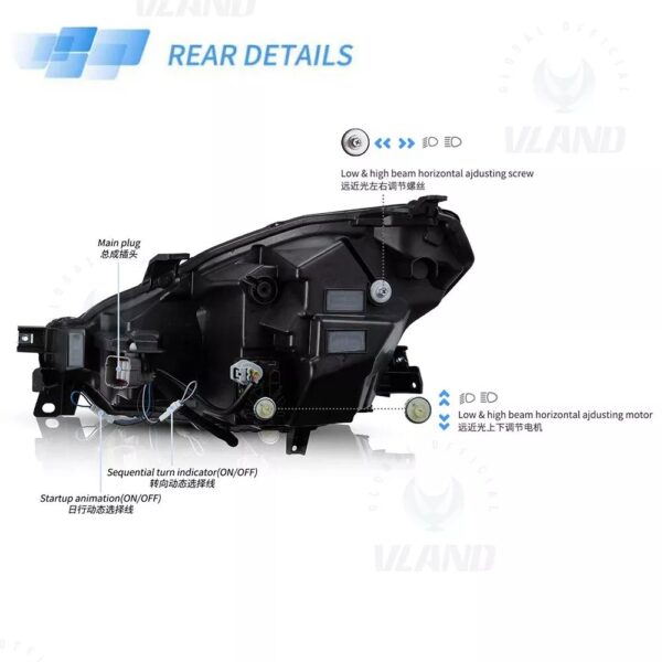 Headlights For 2022-23 Toyota GR86 / Subaru BRZ - Image 5