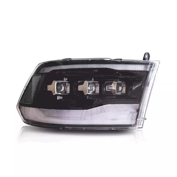 VLAND Clear Headlights Assembly For 2009-2021 Dodge RAM 1500 2500 3500 - Image 3
