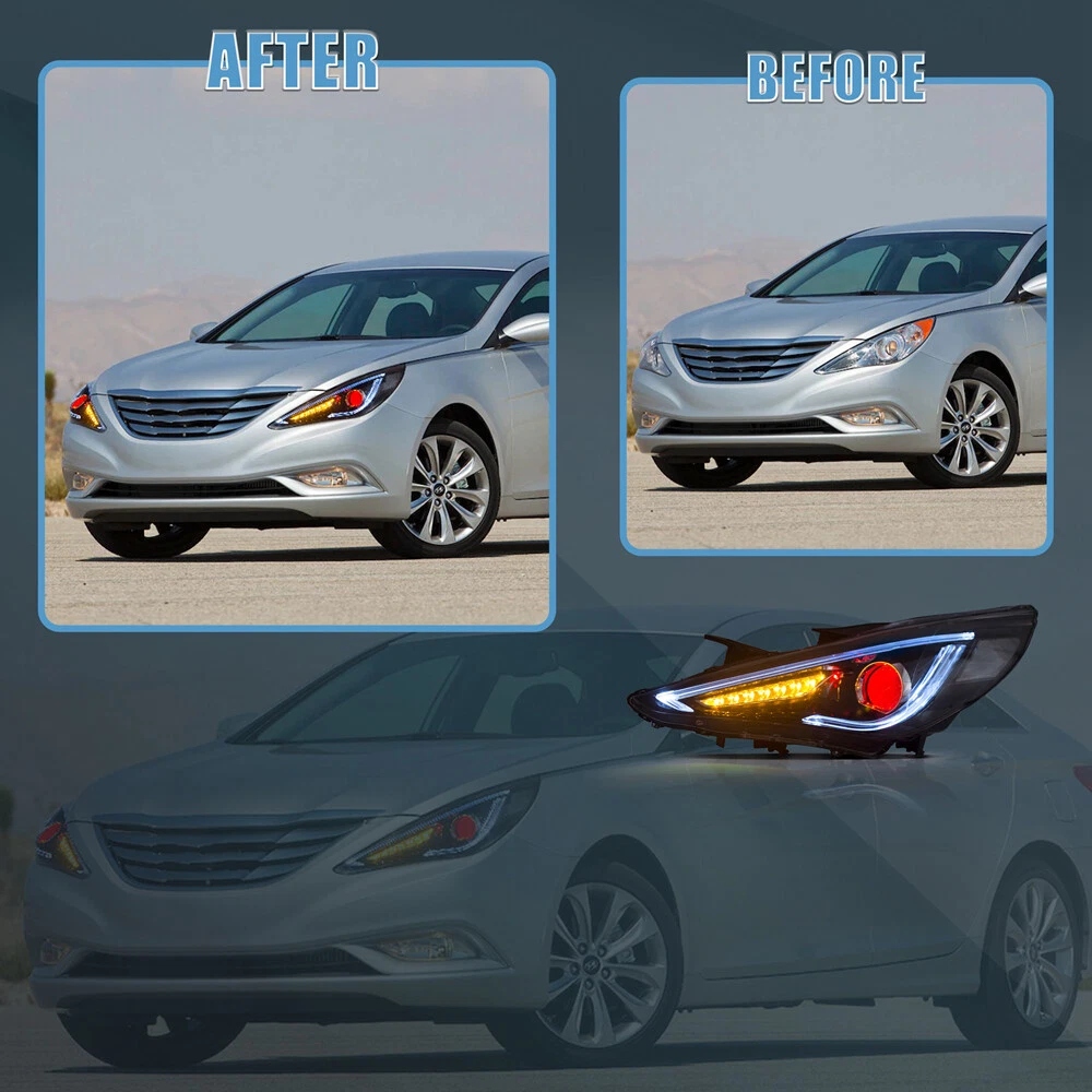 Hyundai Sonata Headlights For 2011-2014 - Image 18