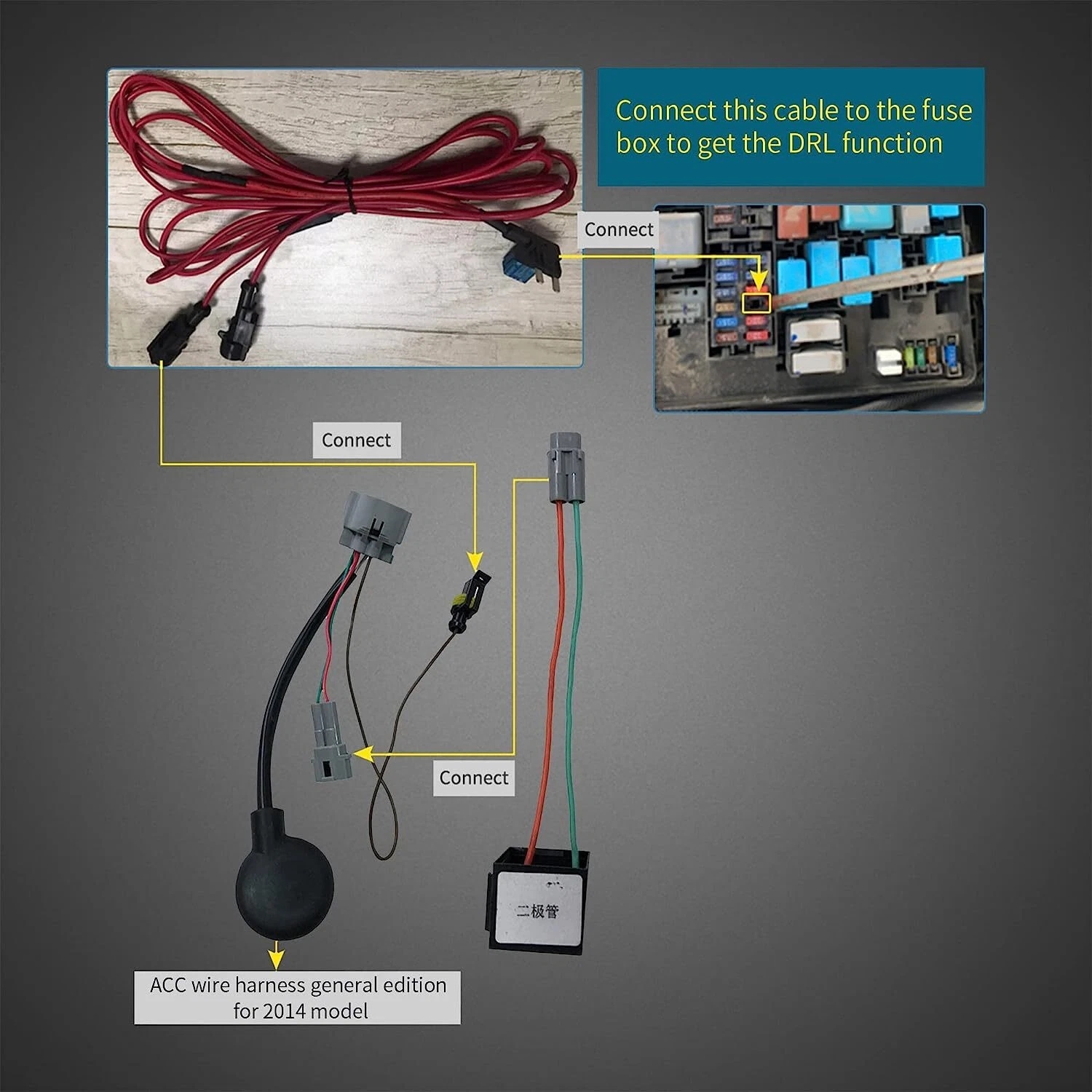 VLAND Chrome Reflector Led Headlights For Toyota Tundra 2014-2021 - Image 5