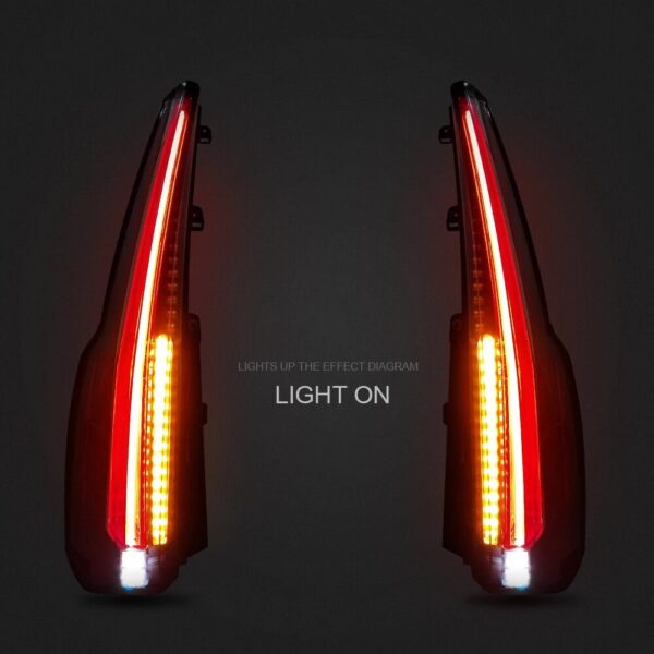 Vland 15-20 (4th Gen) GMC Yukon Tail Lights With Upgrade LED Kit - Image 22