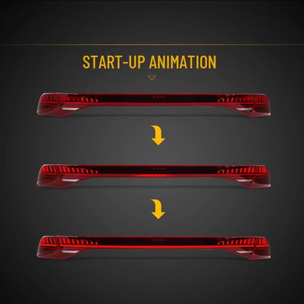 23-25 Honda Accord Vland Tail Lights Full LED With Start-Up Animation - Image 6