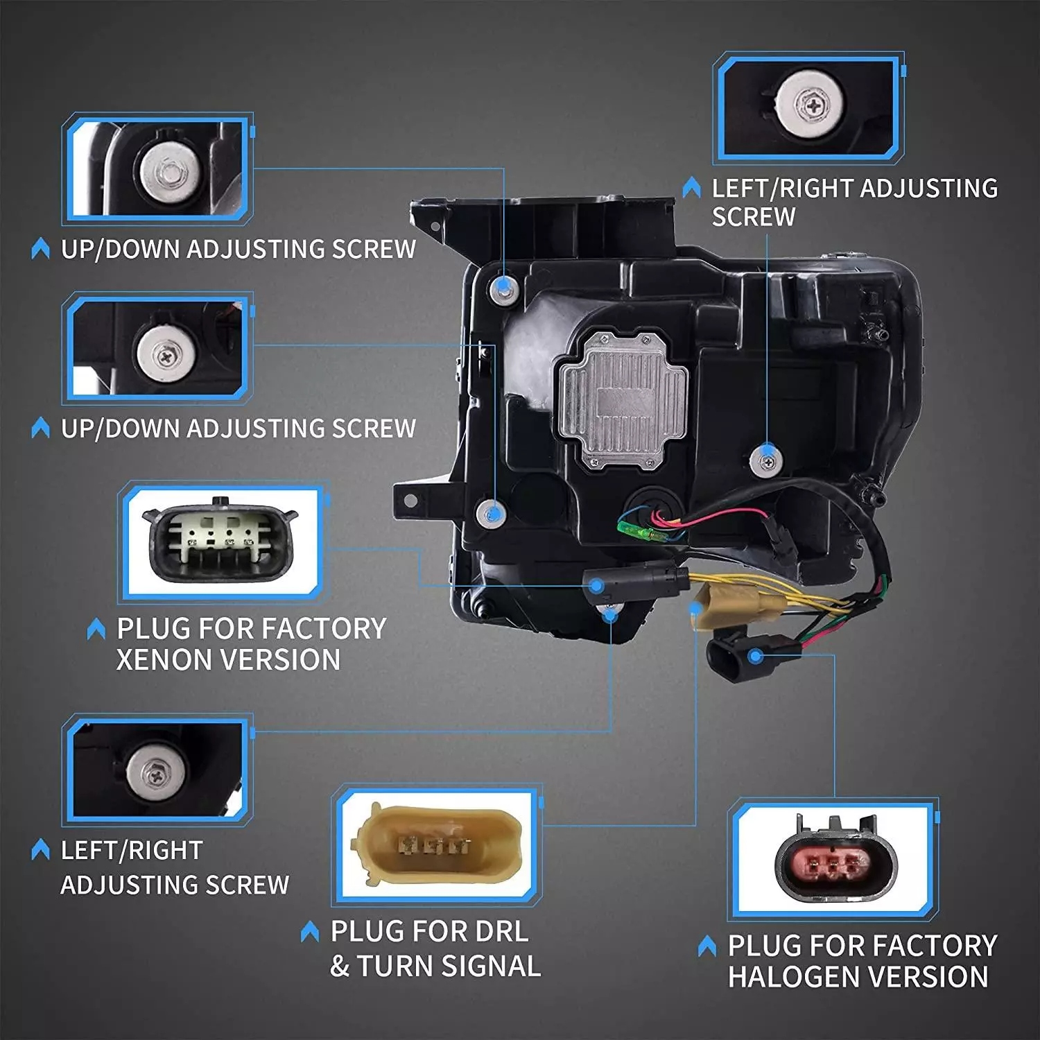 Ford F150 Amber Headlights For 2009-2014 - Image 22