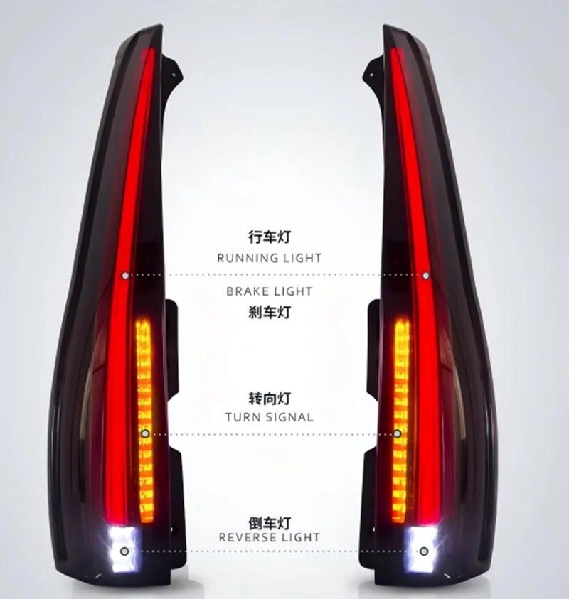 Chevrolet Chevy Suburban Tahoe Taillights For 2007-2014 - Image 3