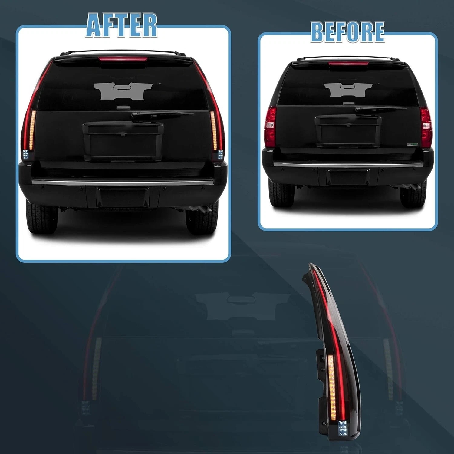 Chevrolet Chevy Suburban Tahoe Taillights For 2007-2014 - Image 9