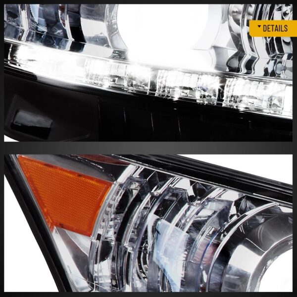 VLAND Headlights For 2010 2011 2012 Lexus ES350 Projector Assembly - Image 17