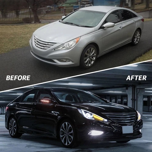 Hyundai Sonata Headlights For 2011-2014 - Image 9