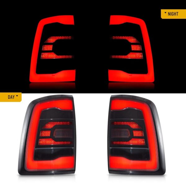 Tail Lights For 2009-2018 Dodge Ram 1500/2500/3500 Rear Brake Lamps - Image 23