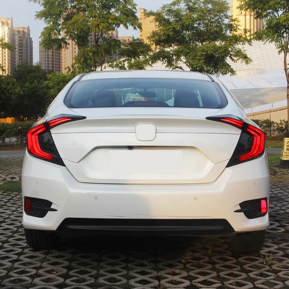VLAND LED Tail Lights For Honda Civic Sedan 2016-2021 w/Startup Animation - Image 17